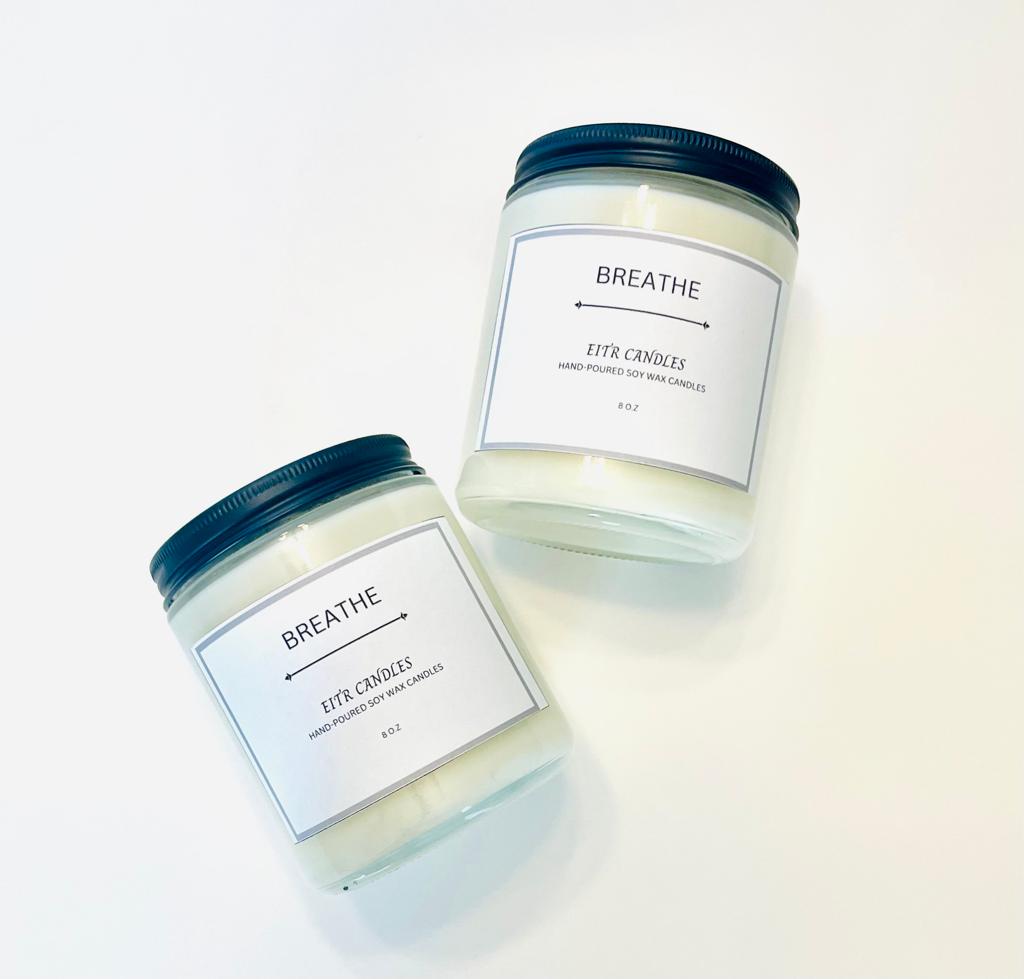 Sprig By Kohler Focus Aromatherapy Candle With Clary Sage And Patchouli, 100% Natural Soy-Coconut Wax, Clarifying And Energizing Scent, Gift For Holidays, 8 Oz