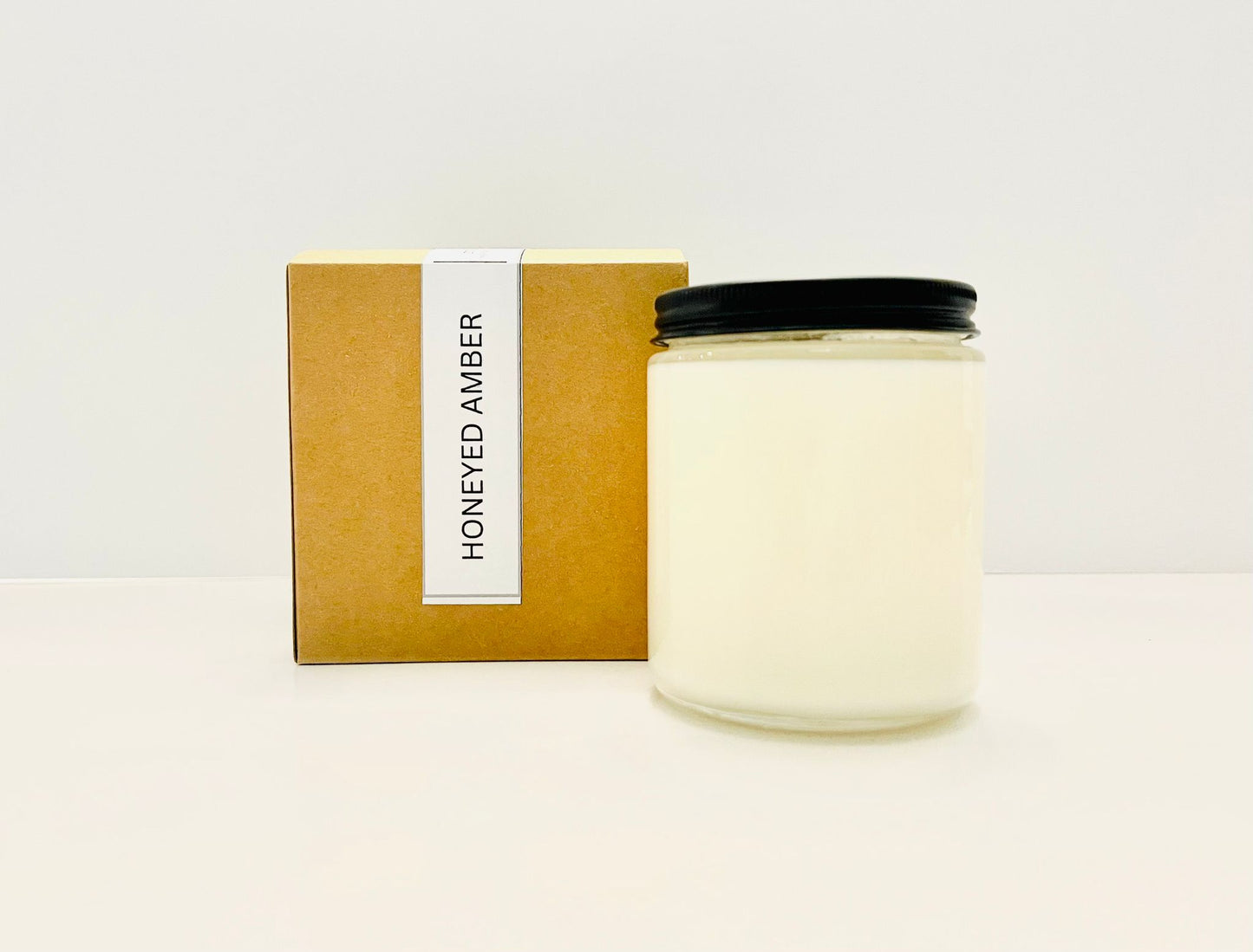 Honeyed Amber Scented Candles | Spiced Honey and Tonka | 8 on Candle