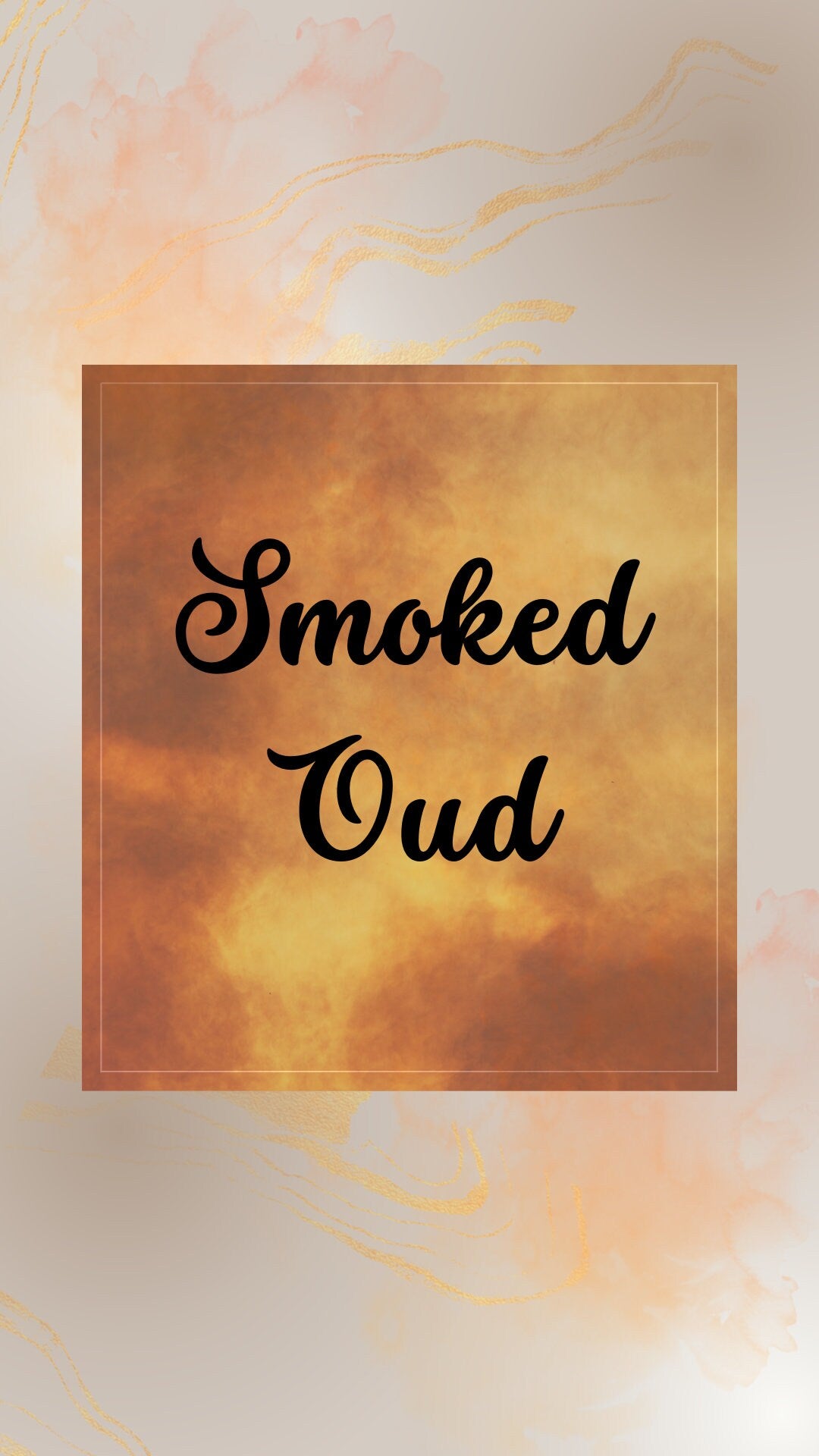 Smoked Oud Scented candles 10oz| Frankincense and woody Essential oils infused| All Natural Soy Wax Candles| Long-lasting aromas| Handmade